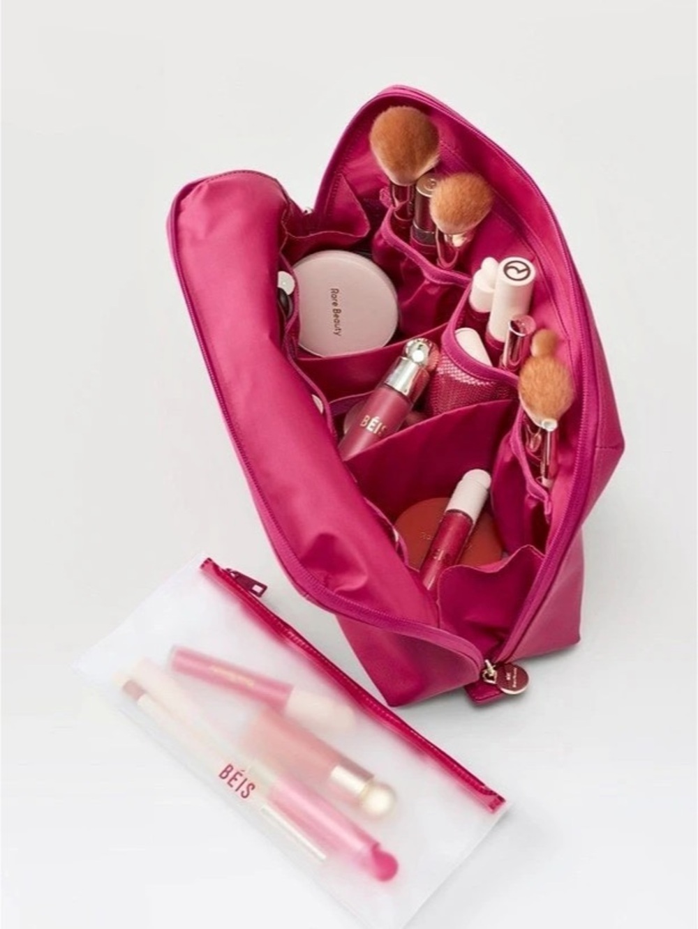 BEIS x Rare Beauty the Large Cosmetic Bag - Picture 2 of 2